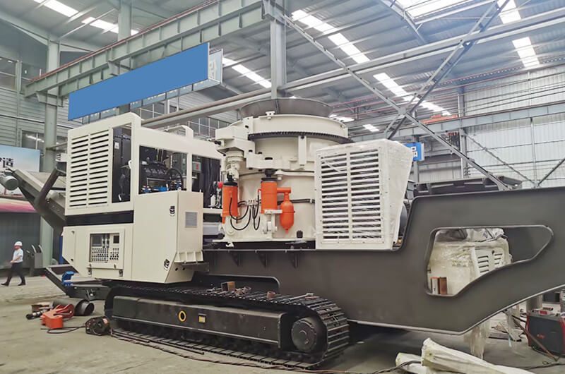 mobile crushing plant