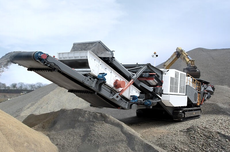 mobile crushing plant
