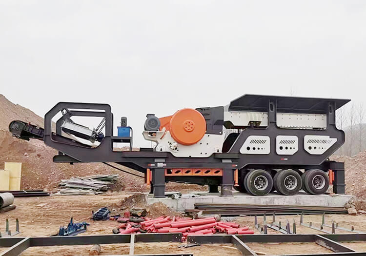 mobile crushing plant